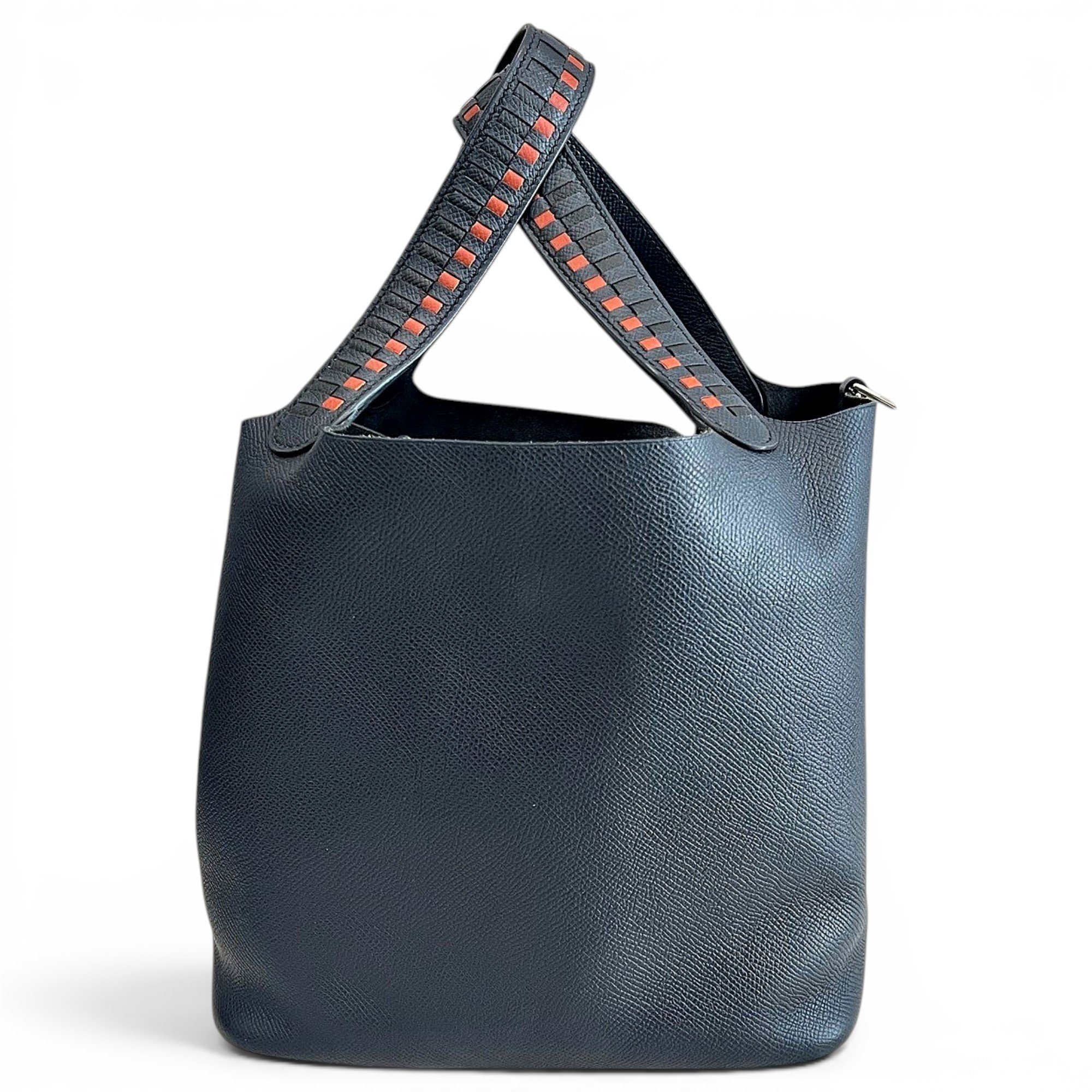 Picotin leather handbag