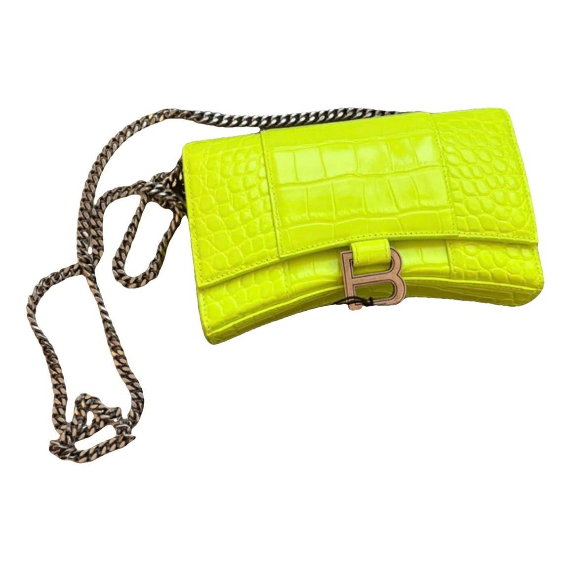 Downtown Chain leather handbag