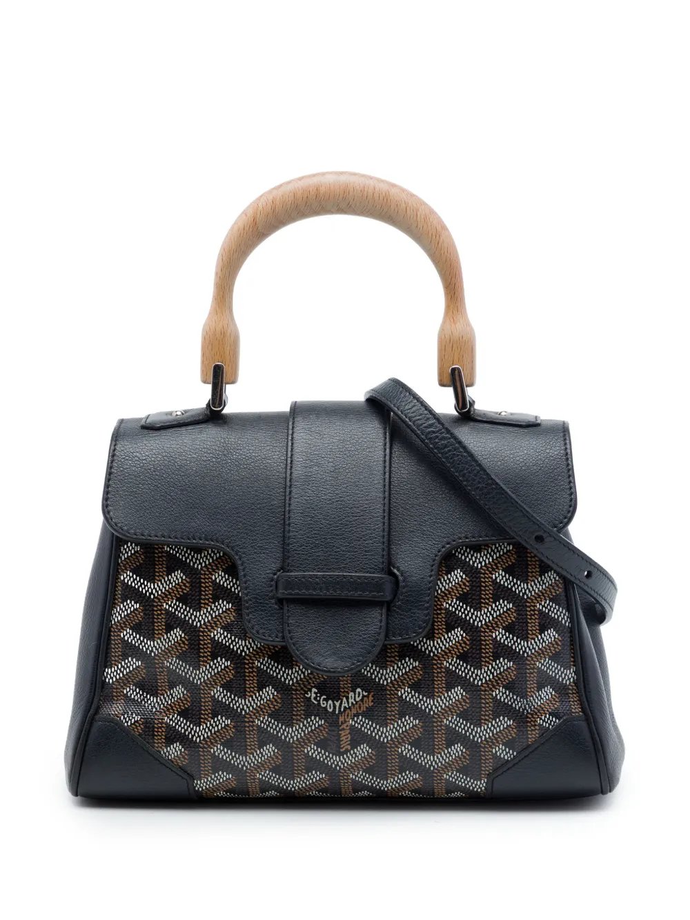 Goyard 2018 Mini Goyardine Saigon Souple satchel