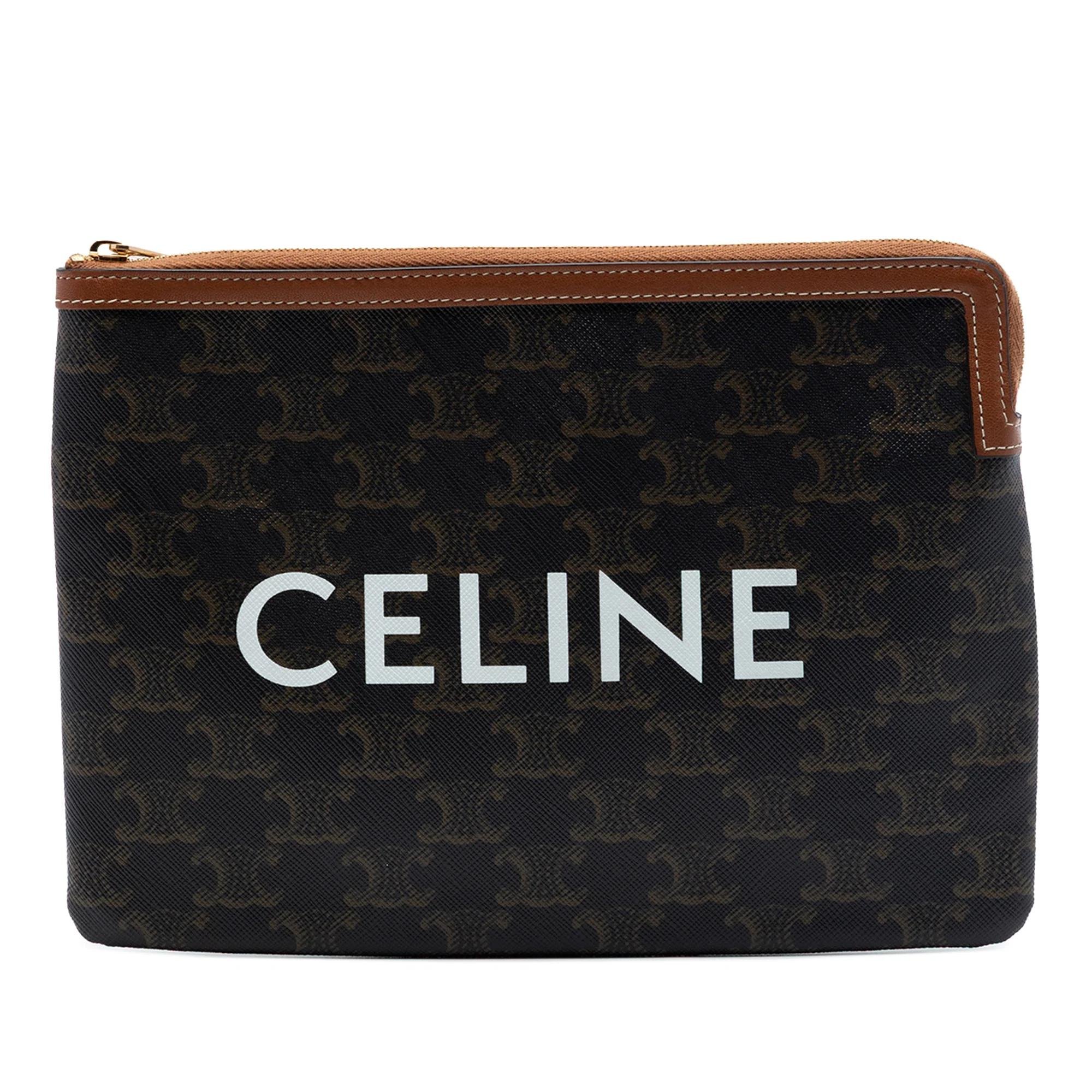 Triomphe cloth handbag