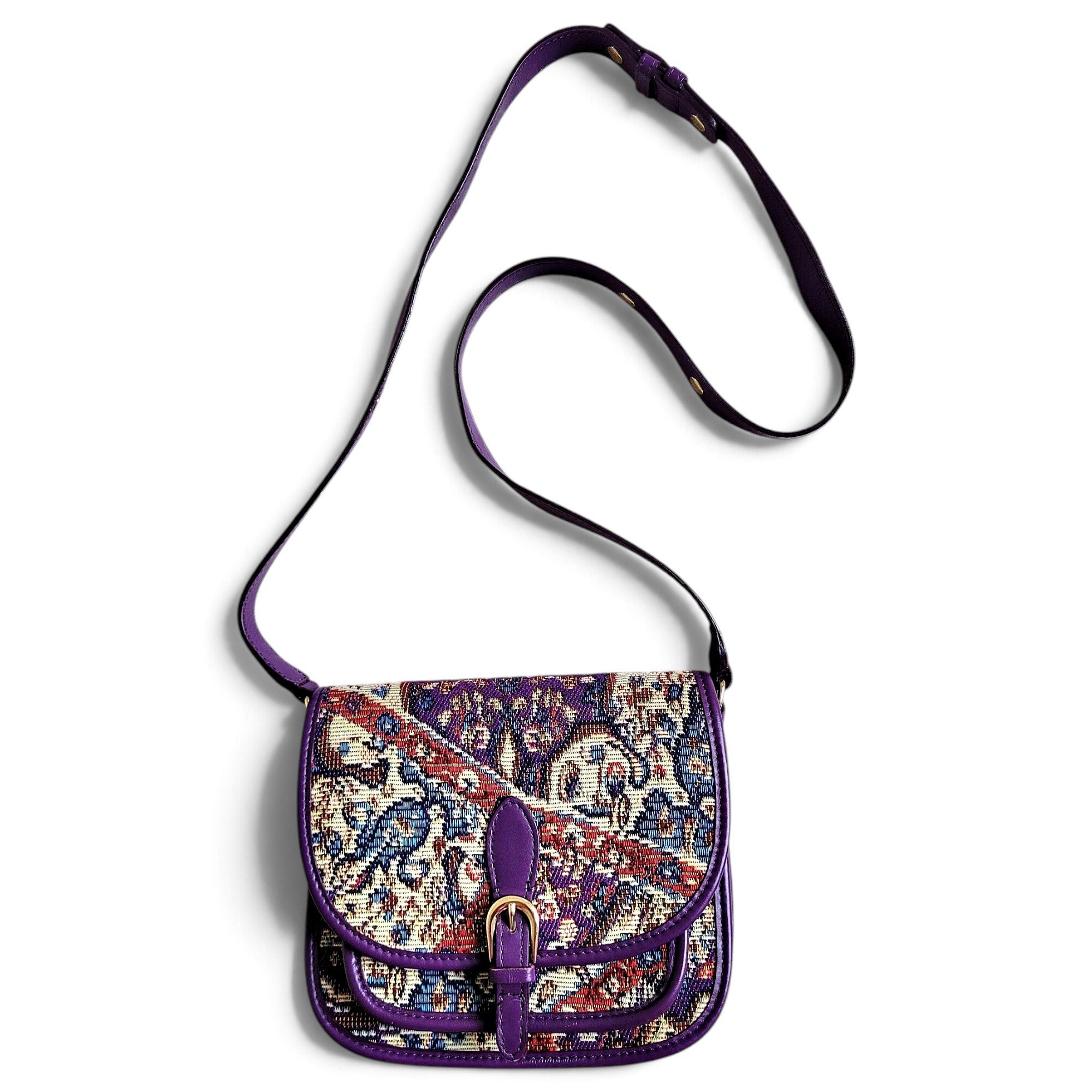 Leather crossbody bag
