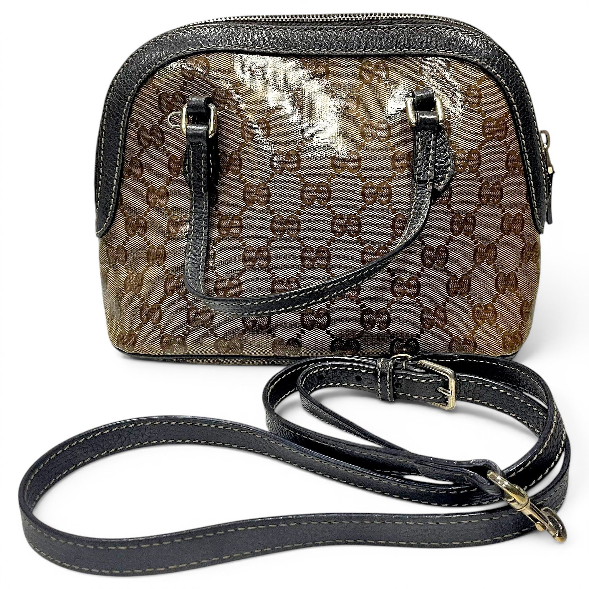 Leather handbag