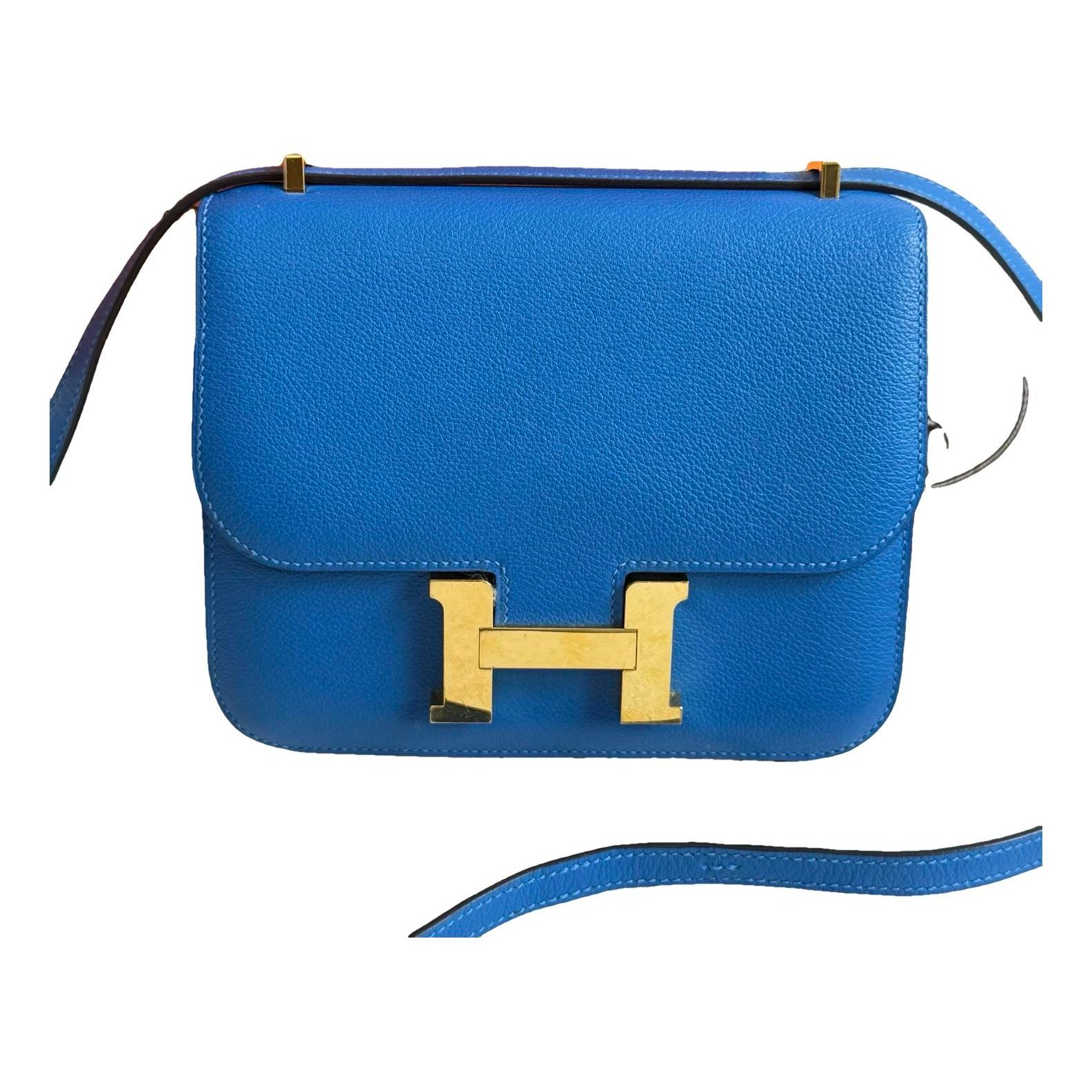 Constance leather crossbody bag