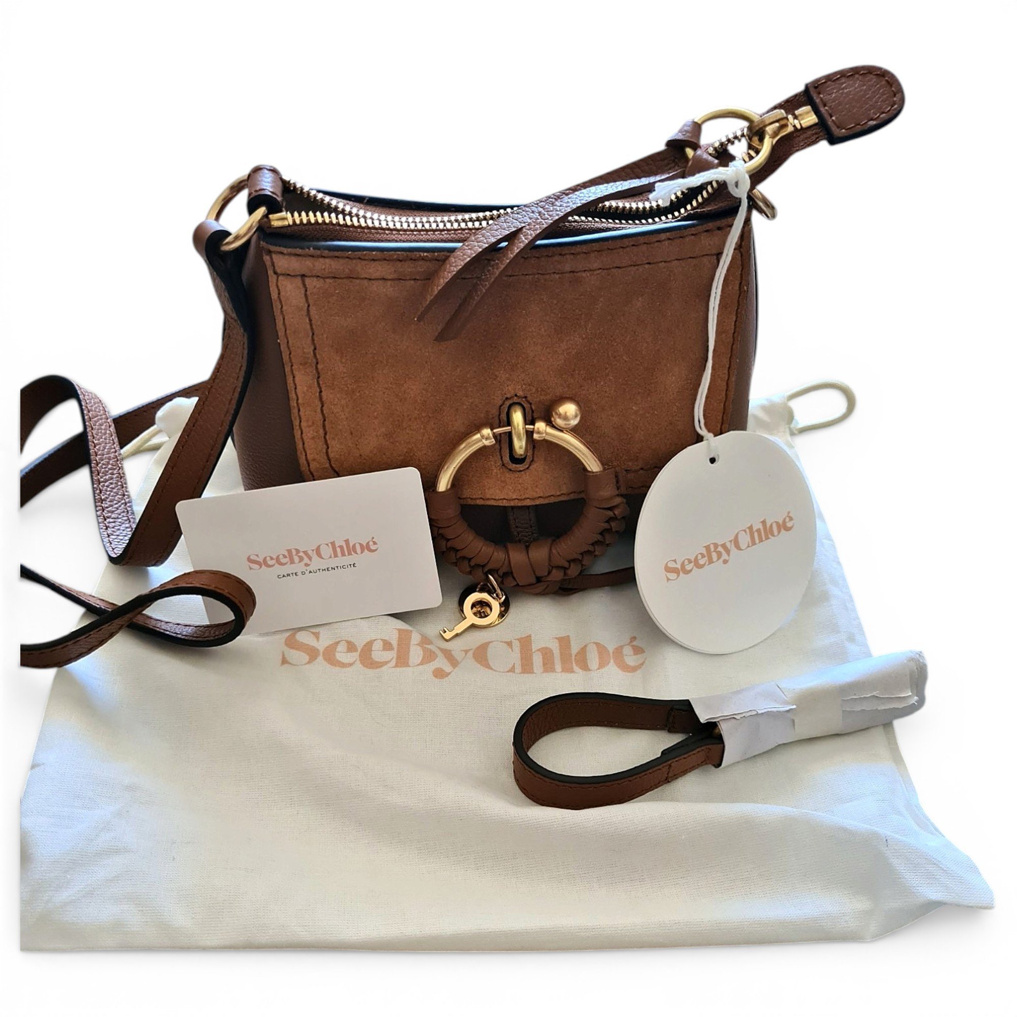 Joan leather crossbody bag