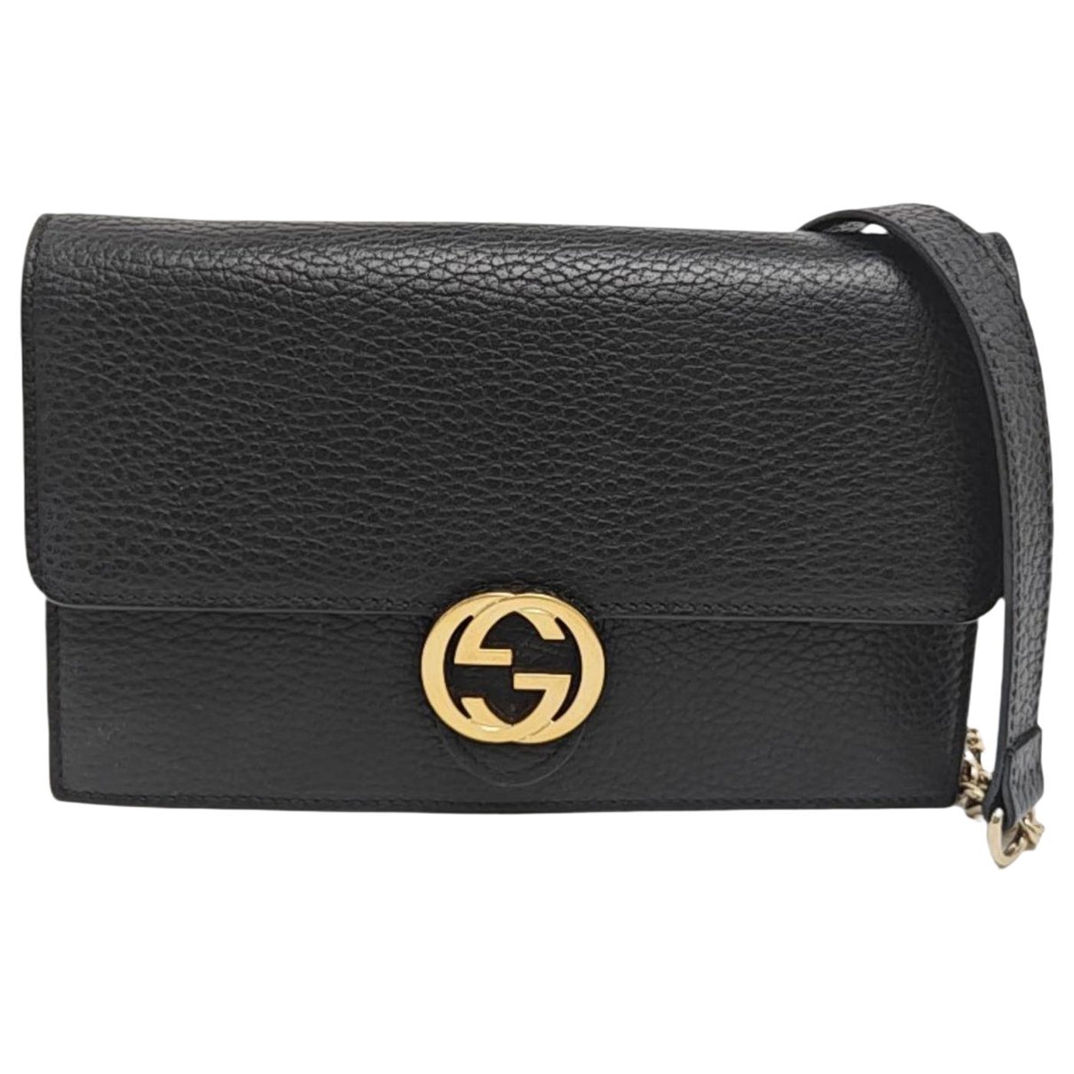 Leather crossbody bag
