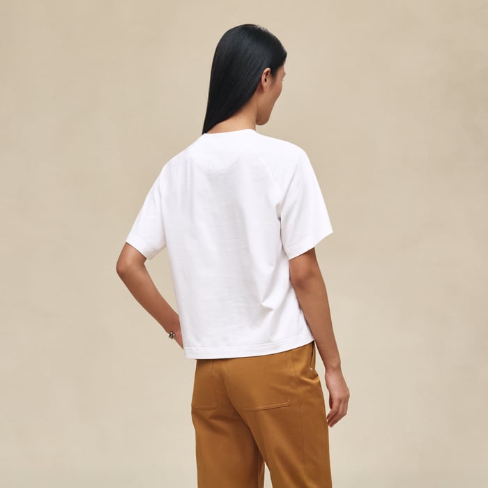 Blanc Maxi Printed T-shirt