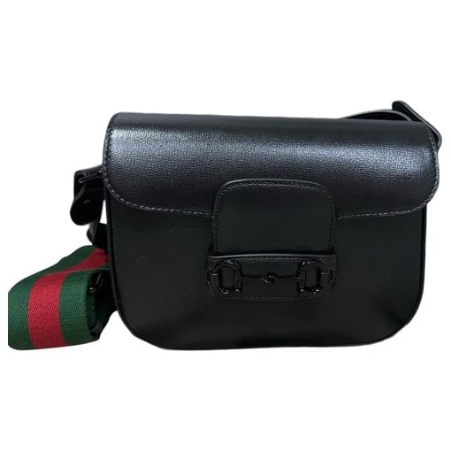 Horsebit 1955 Flap leather handbag