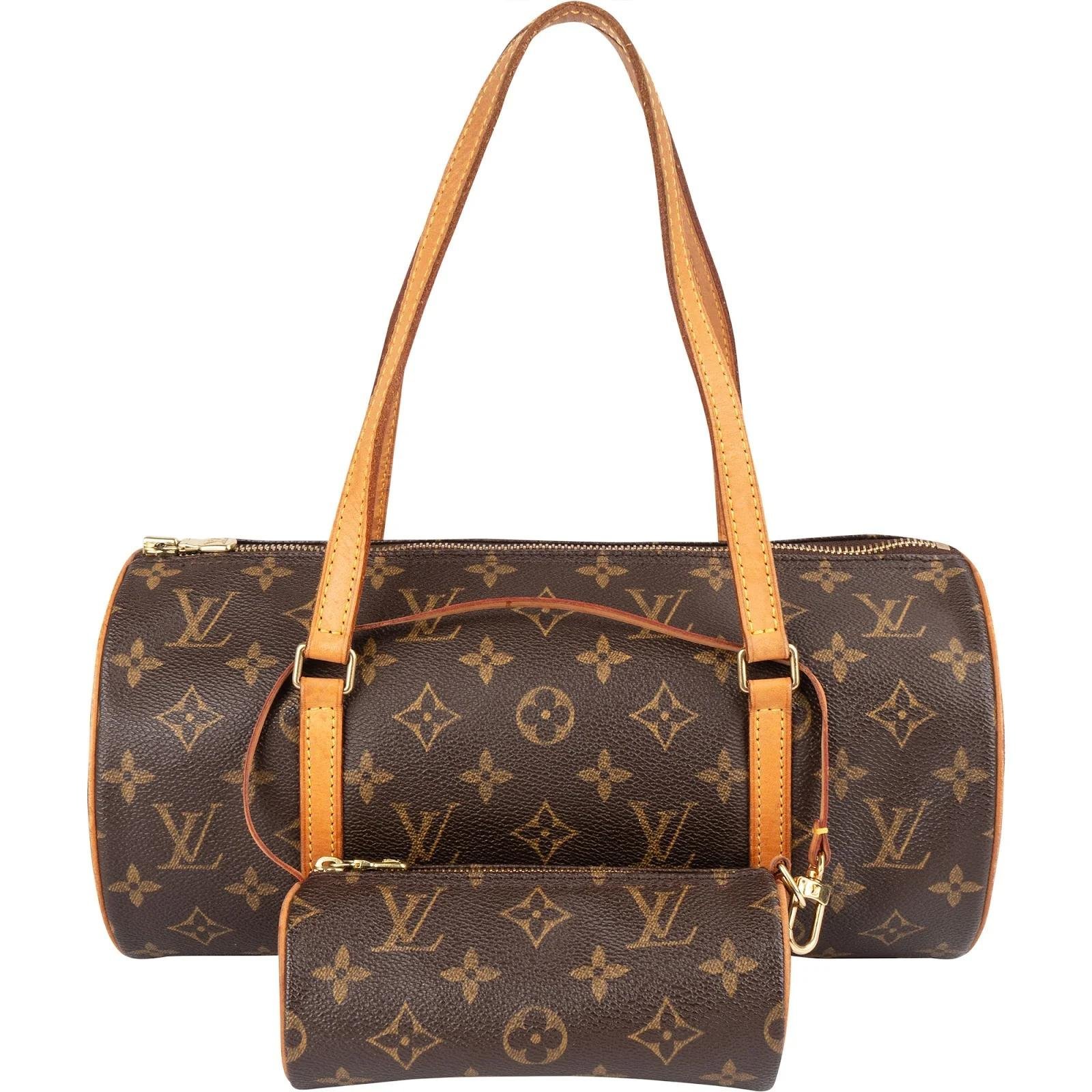 Papillon leather handbag