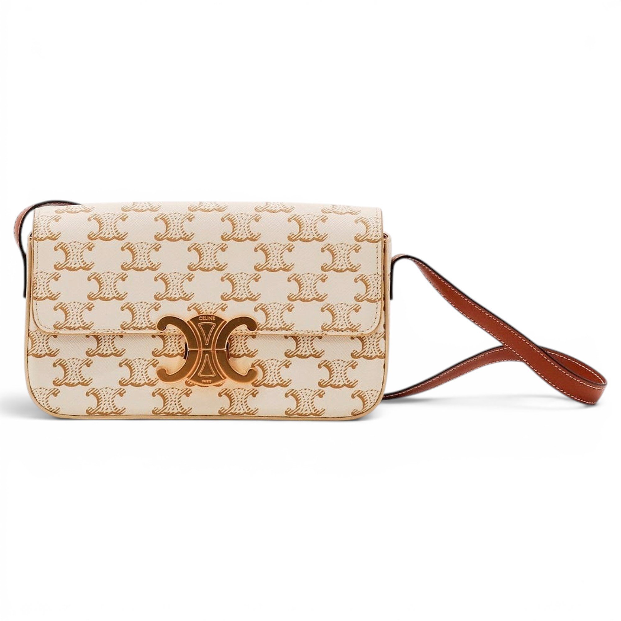 Triomphe cloth handbag