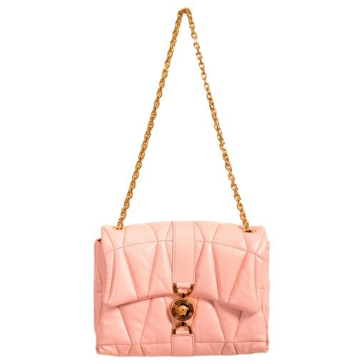 La Medusa leather handbag