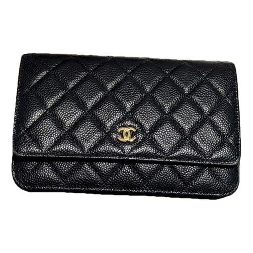 Wallet On Chain Timeless/Classique leather crossbody bag