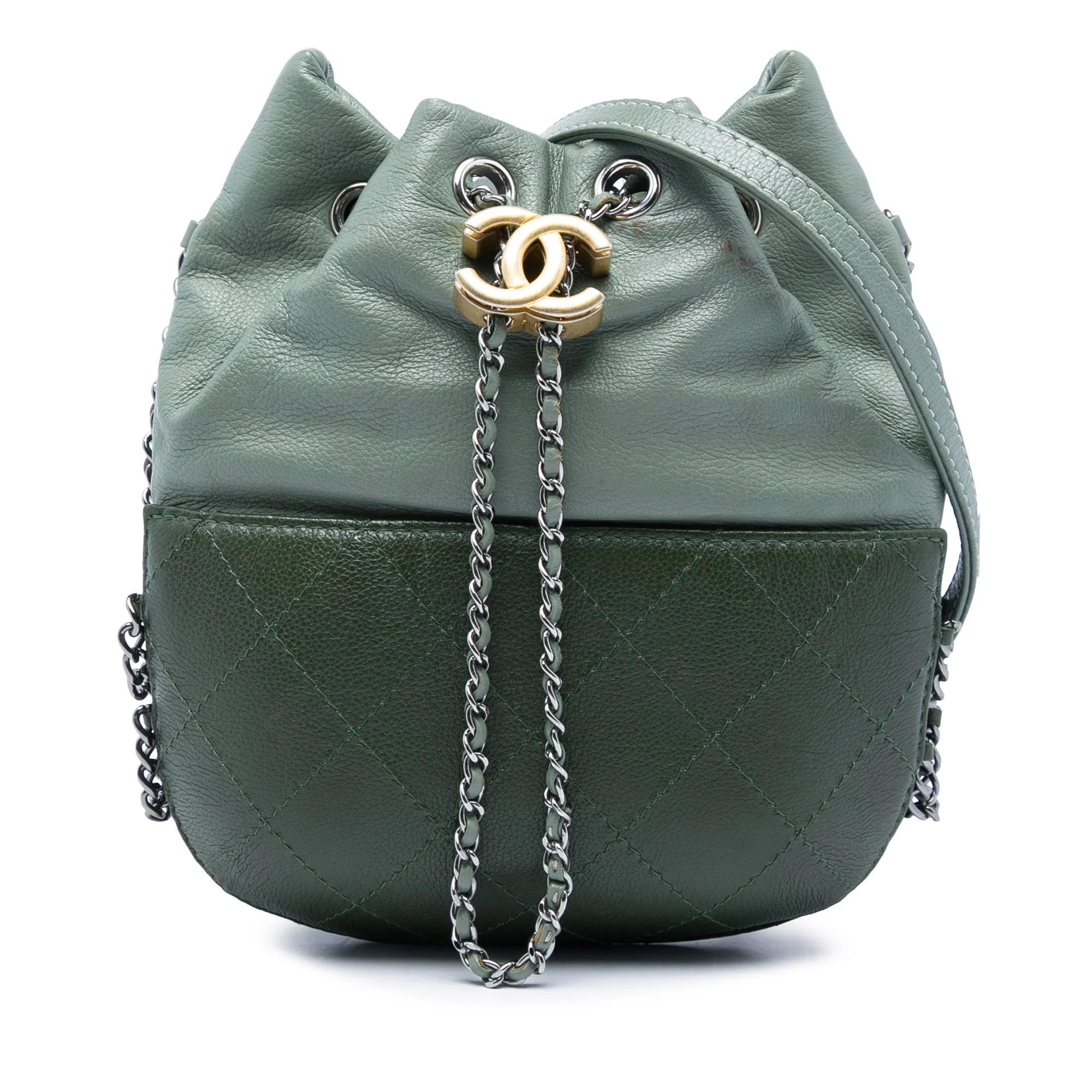 Chanel Gabrielle Bucket pony-style calfskin handbag