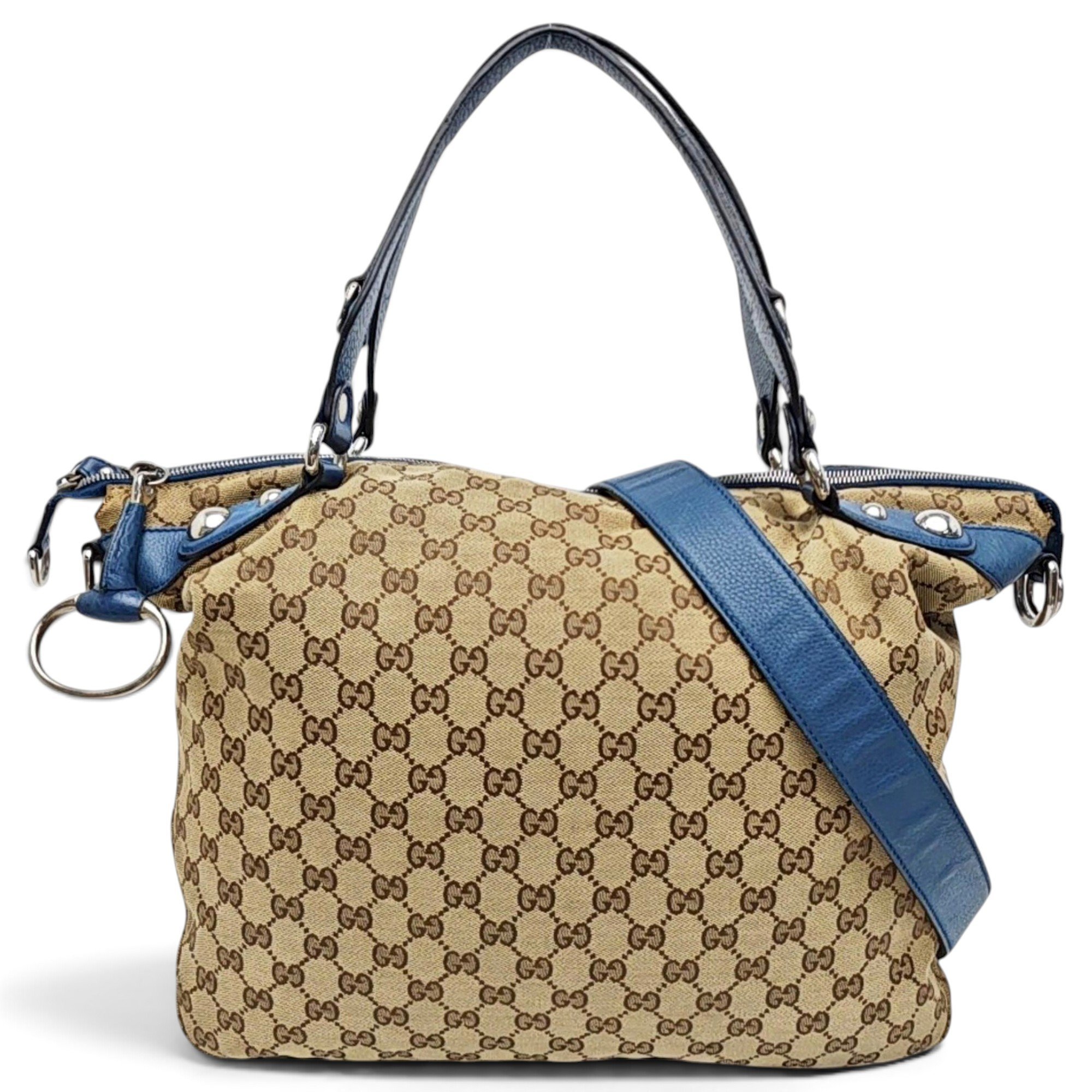 Jockey cloth handbag