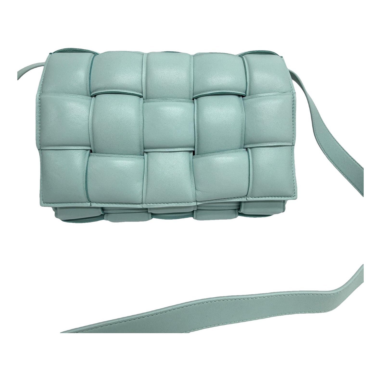 Cassette Padded leather crossbody bag