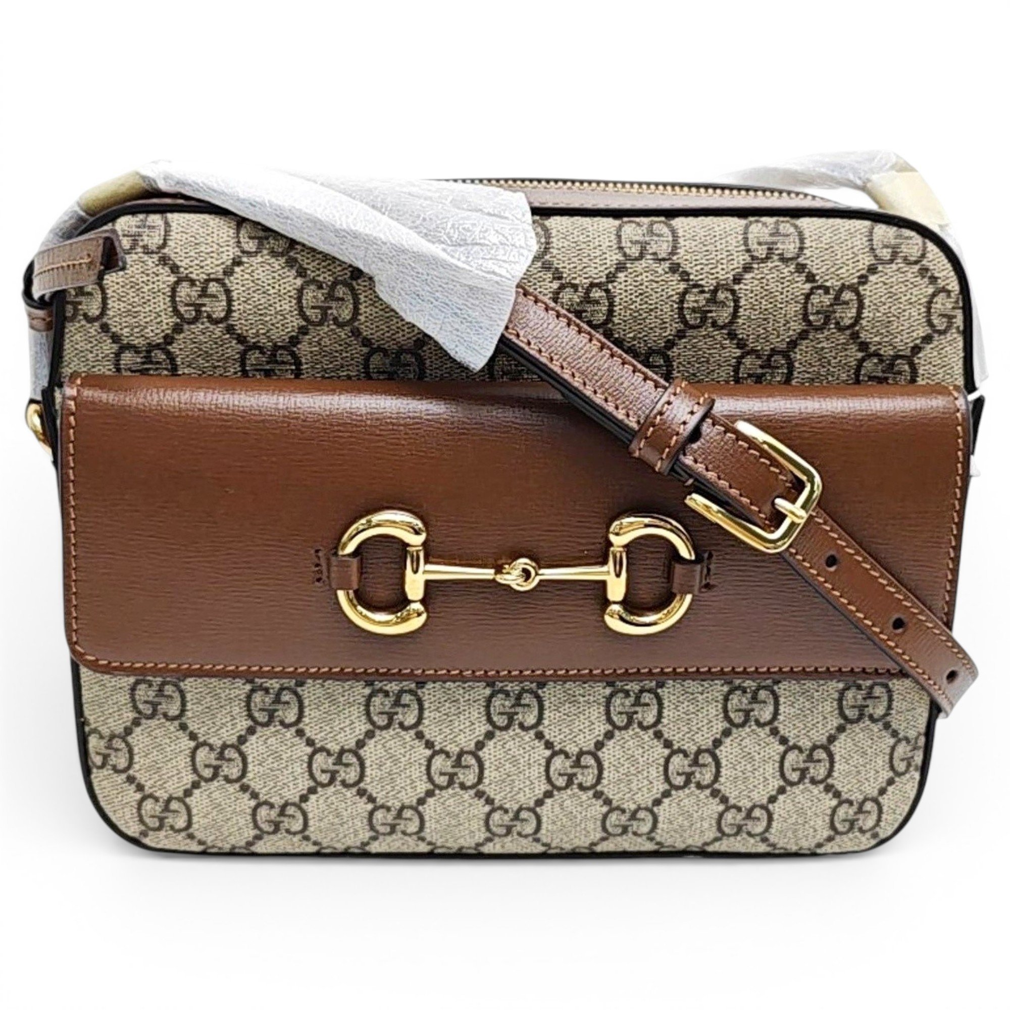 Handle Horsebit 1955 leather handbag