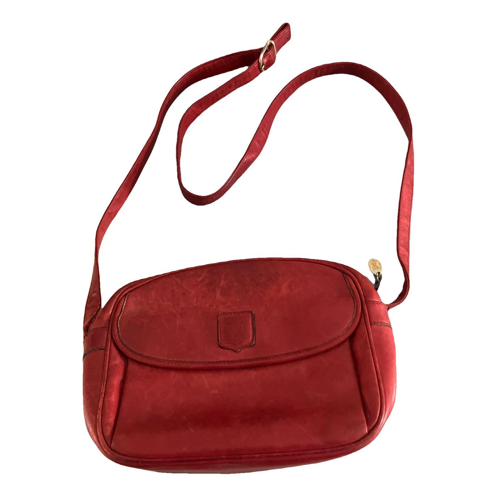 Triomphe leather handbag