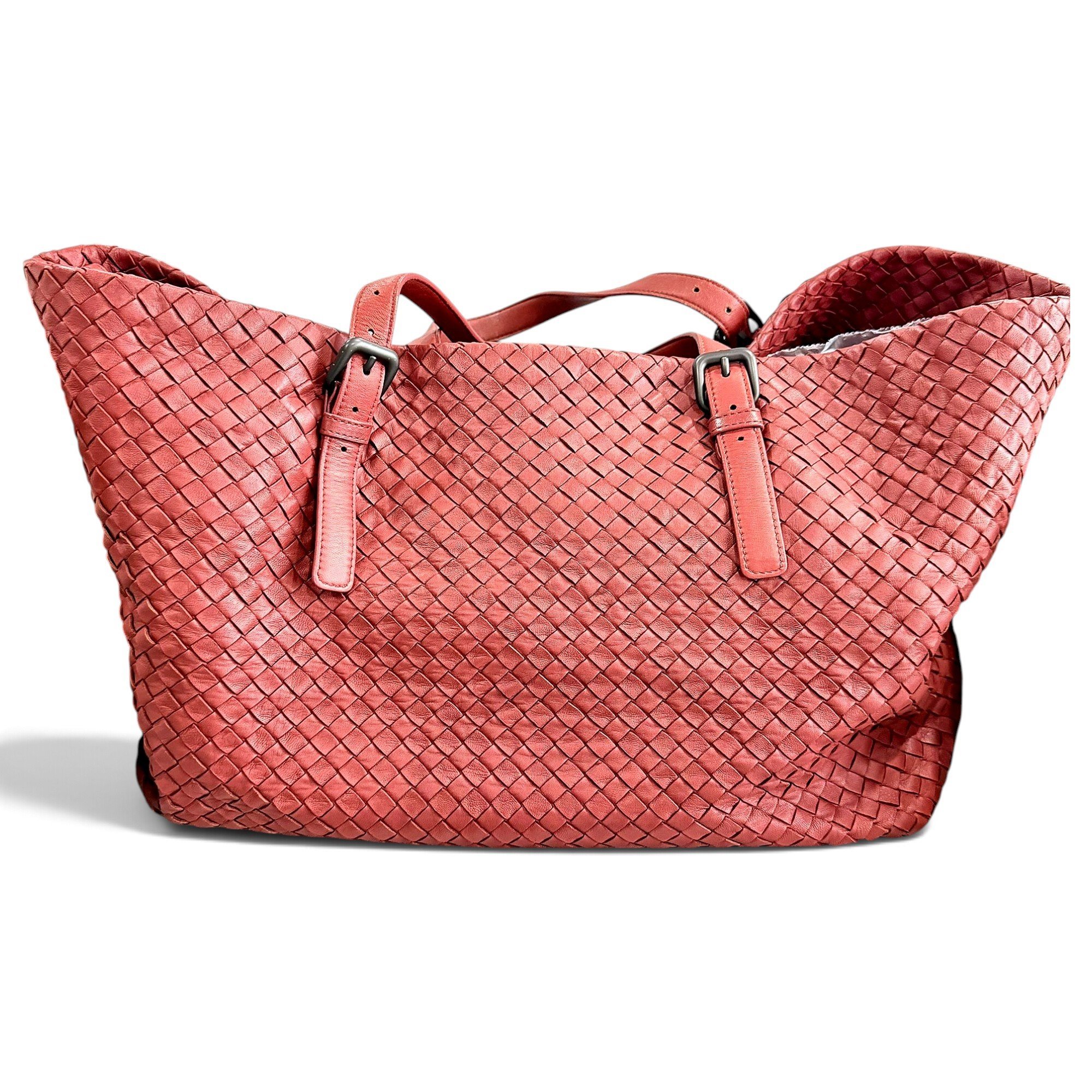Fourre-Tout leather handbag