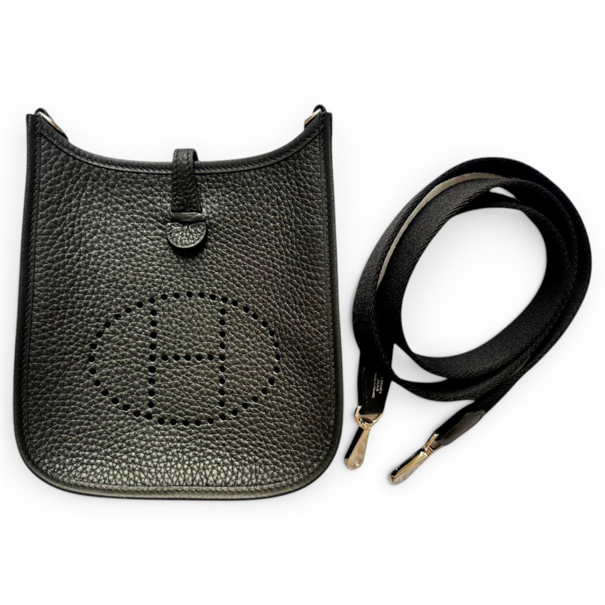 Mini Evelyne leather handbag