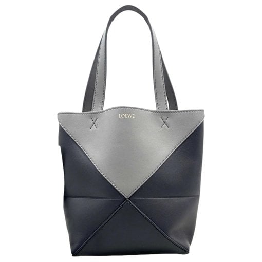 Puzzle Fold leather handbag