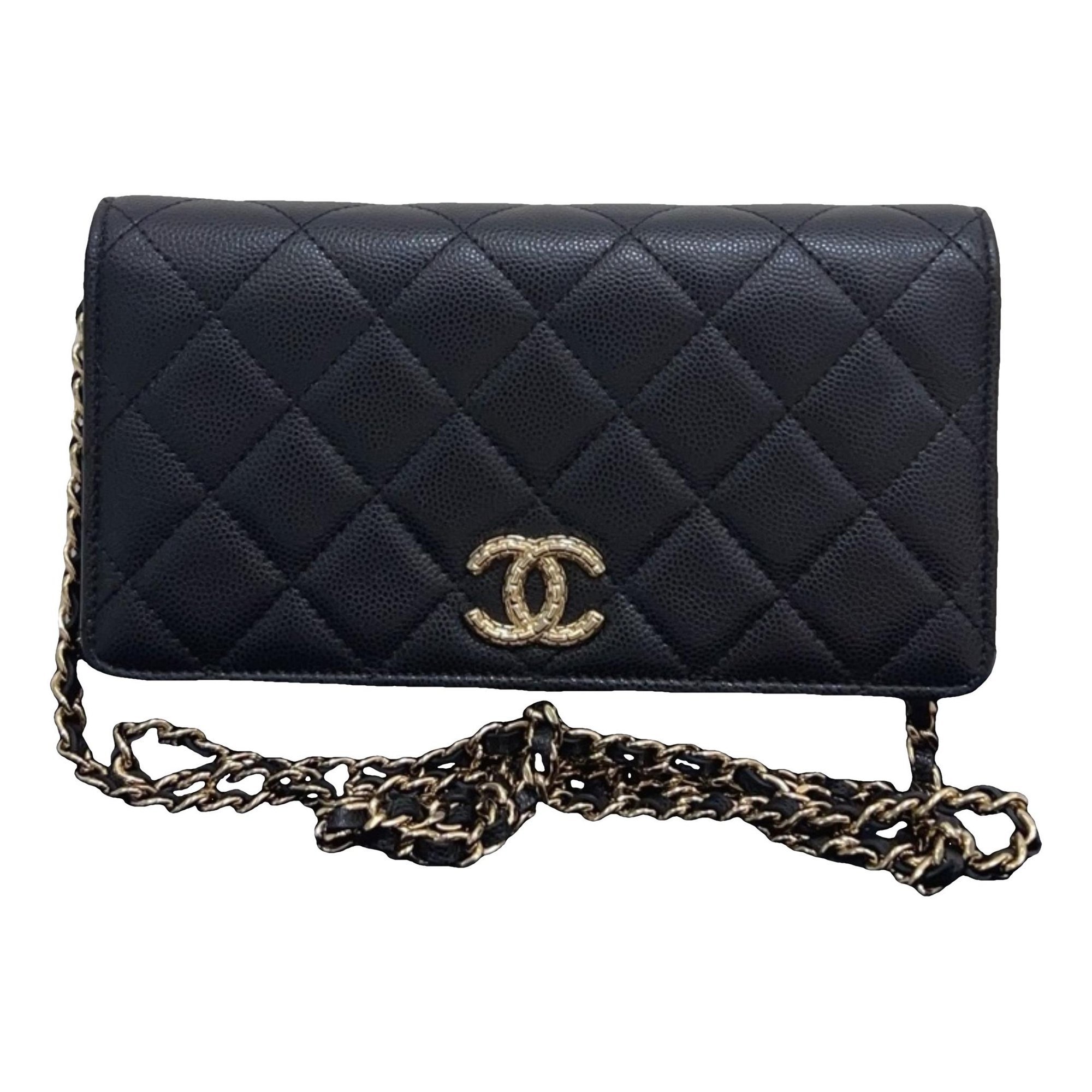 Wallet On Chain Timeless/Classique leather crossbody bag