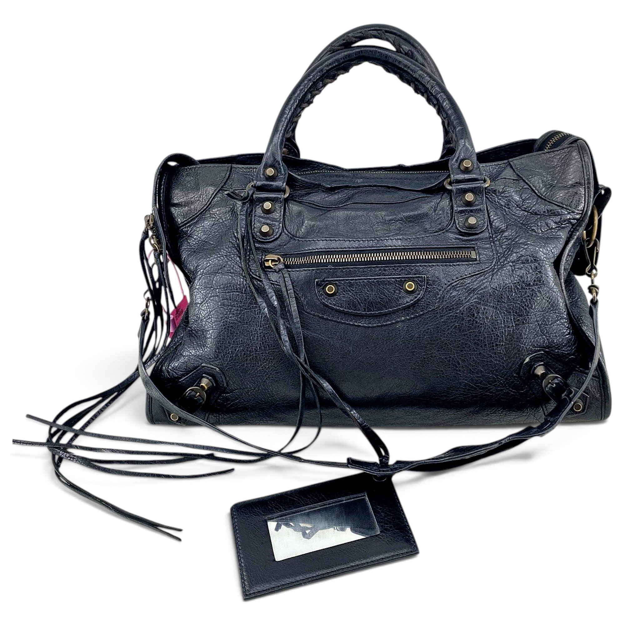 Balenciaga City leather handbag