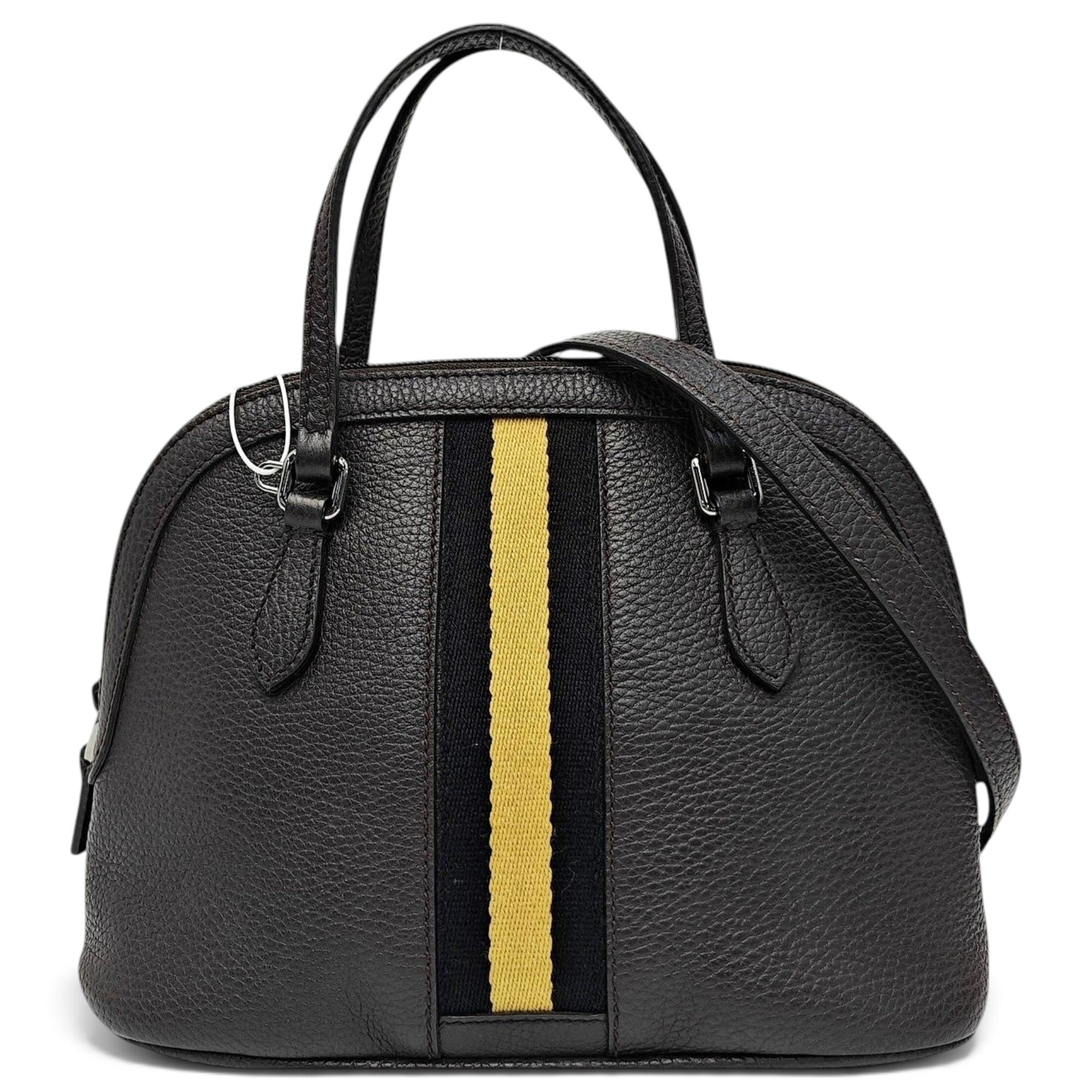 Ophidia Dome leather handbag