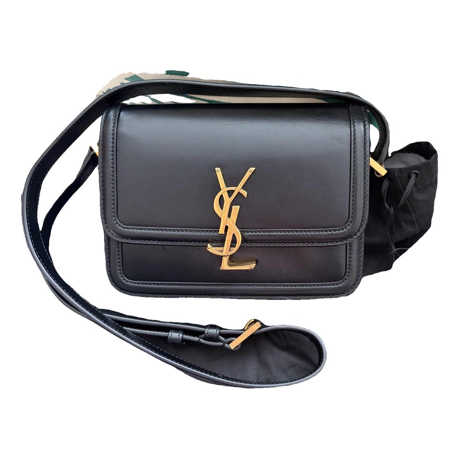 Baby monogramme leather handbag