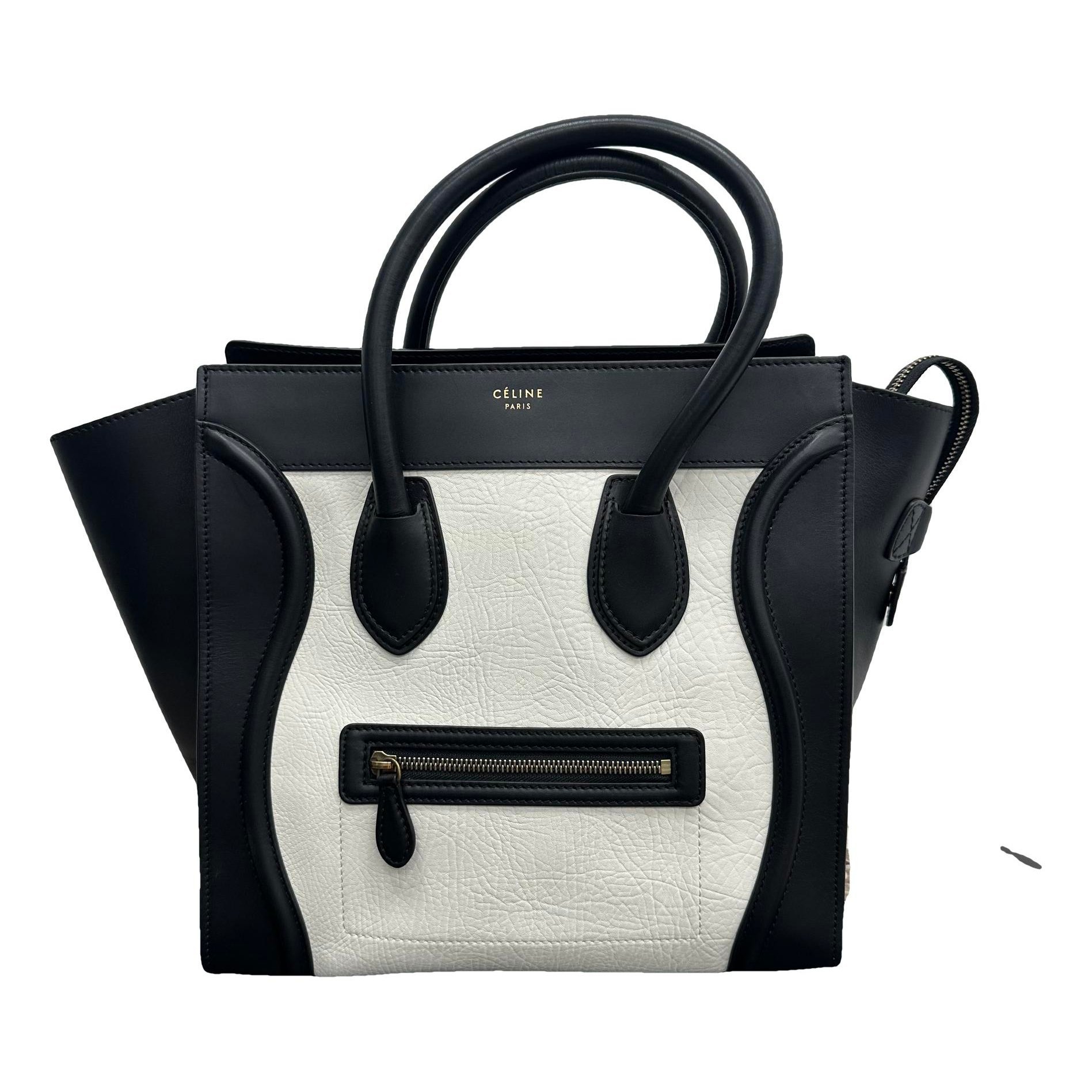 Luggage leather handbag