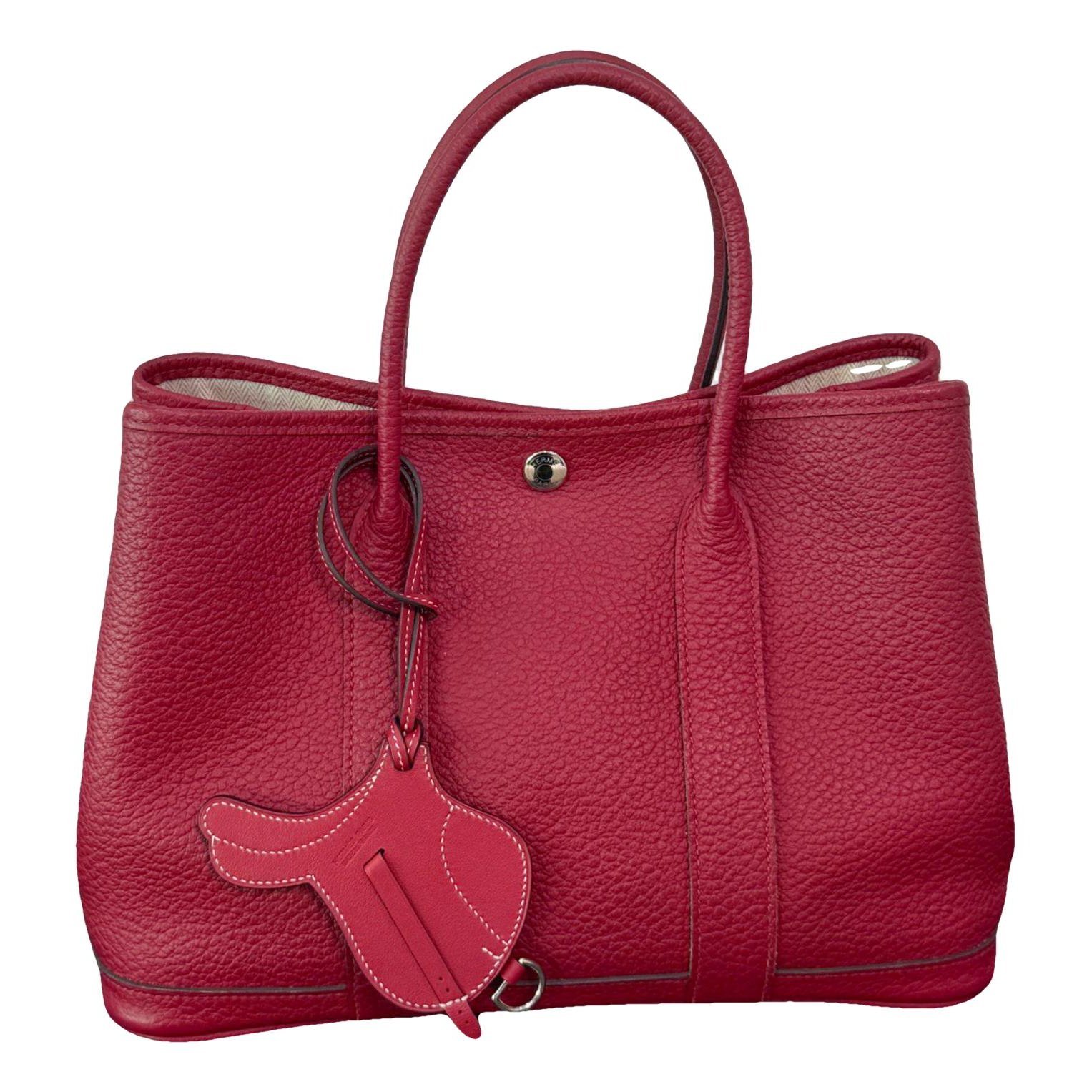 Garden Party leather tote