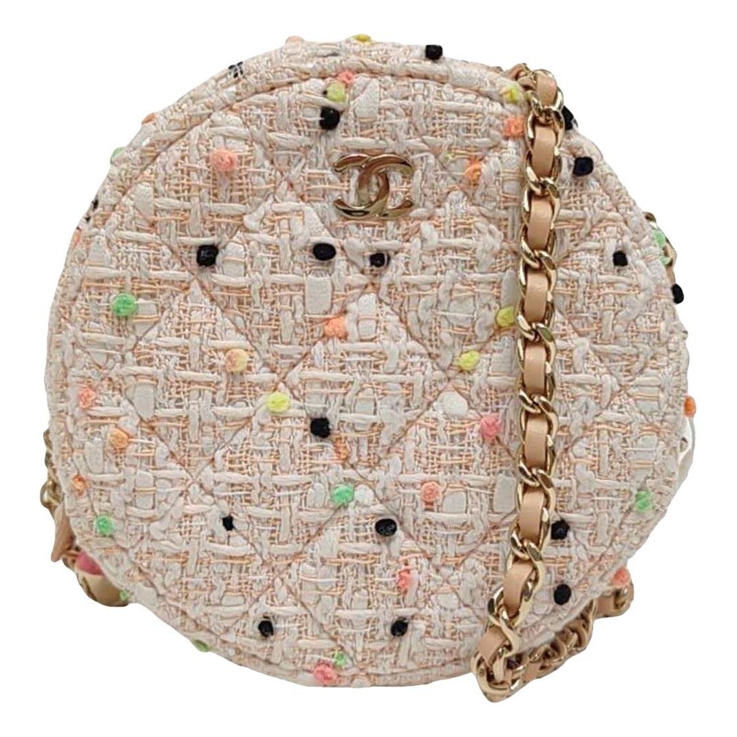 Chanel 19 cloth crossbody bag