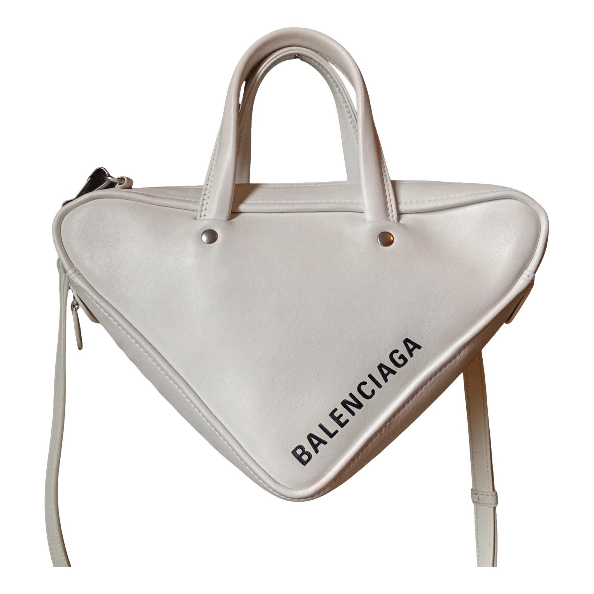 Balenciaga Triangle leather crossbody bag