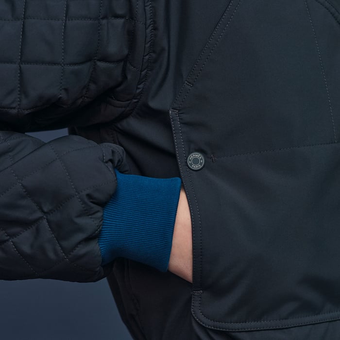 Bleu Canard "Cahier Du Colporteur" Reversible Jacket