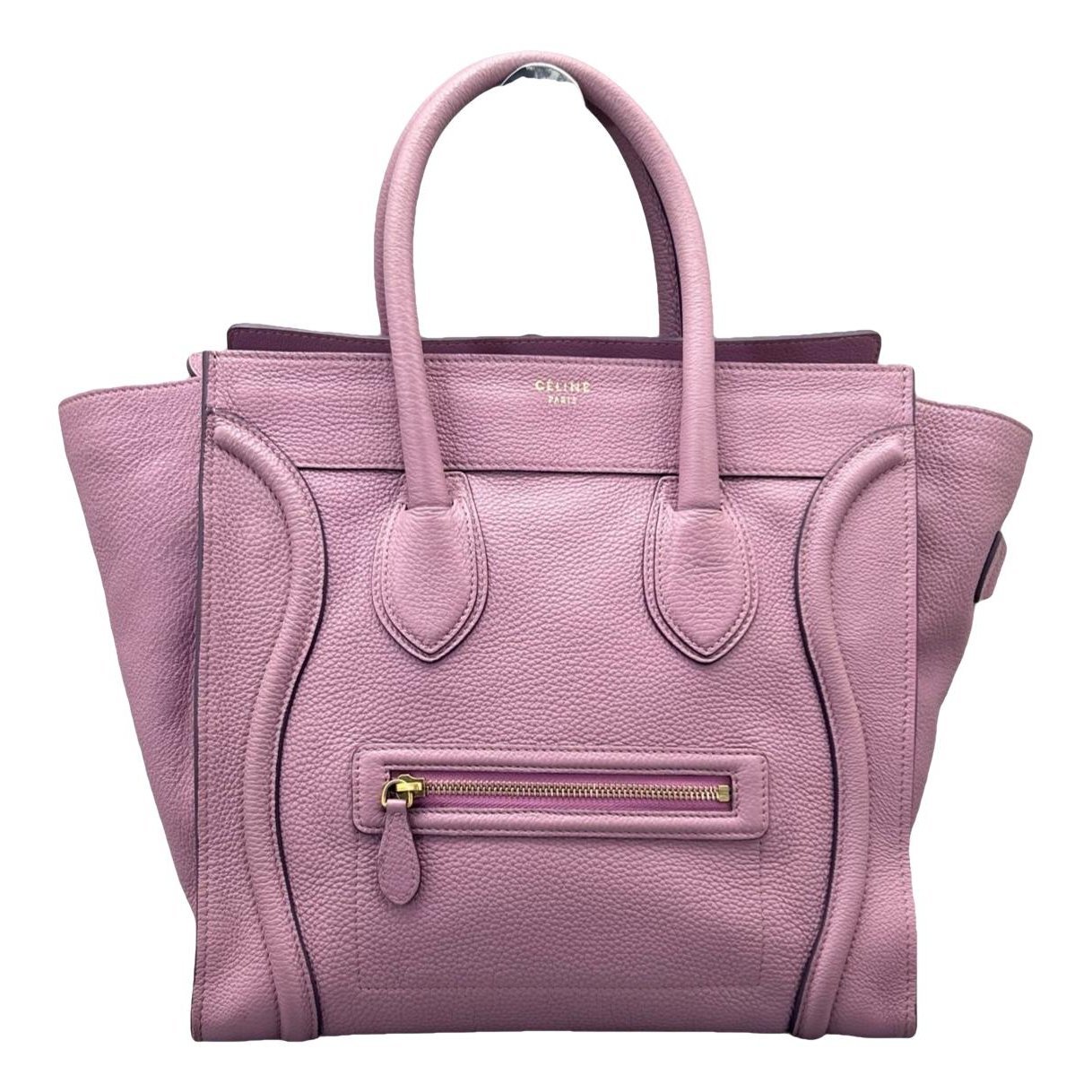 Celine Luggage Phantom leather handbag