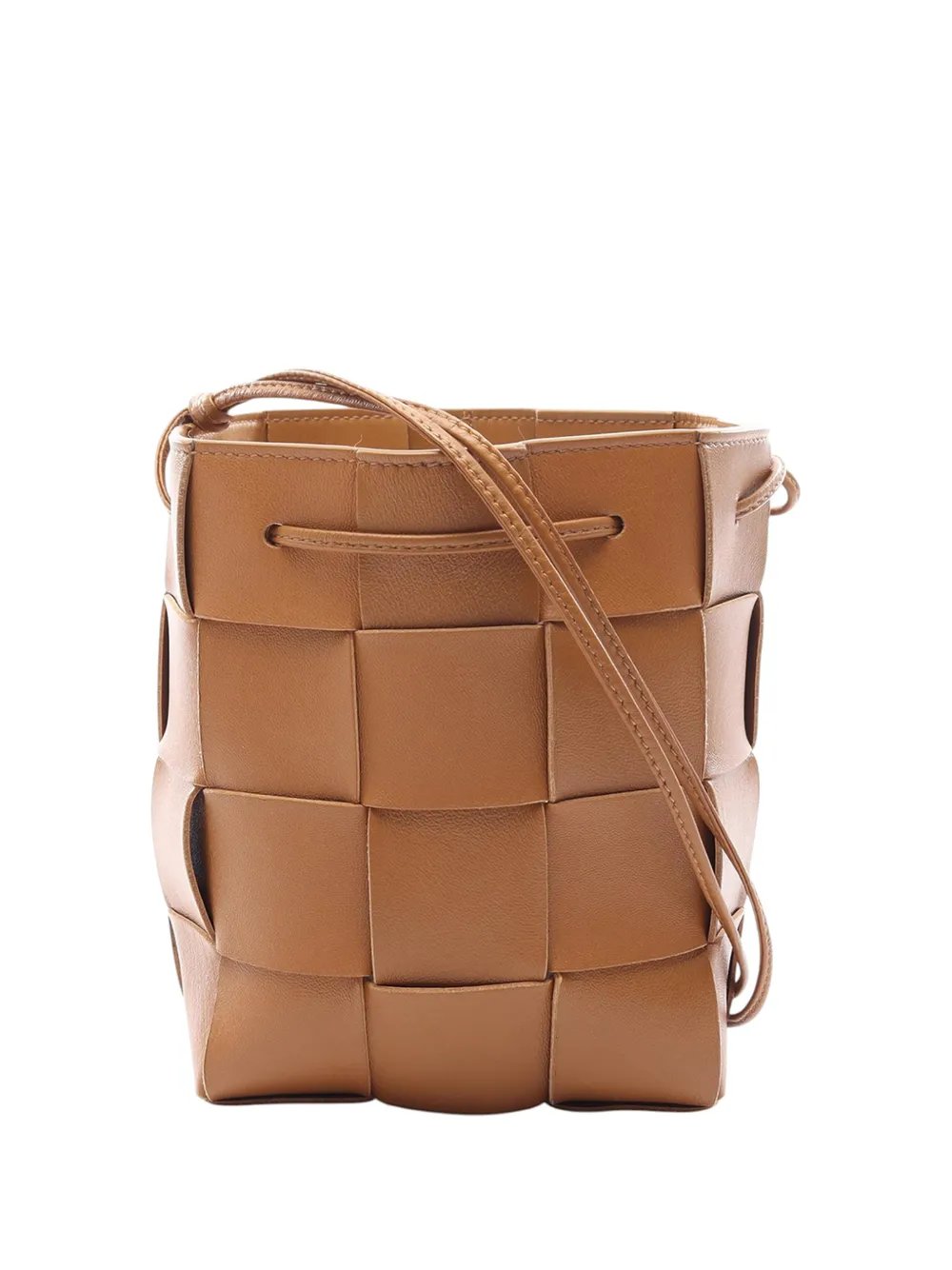 2012-2026 Small Nappa Maxi Intrecciato Cassette bucket bag