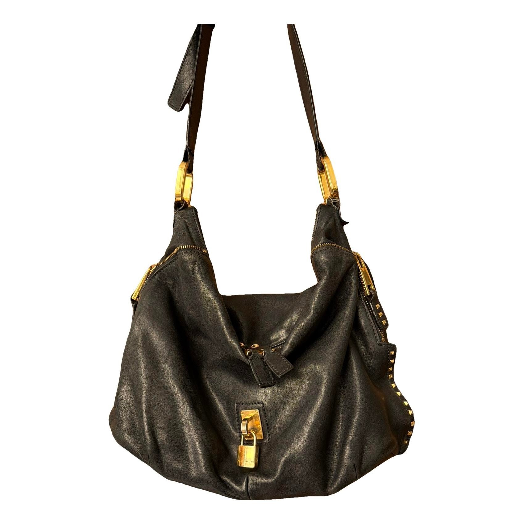 Leather handbag