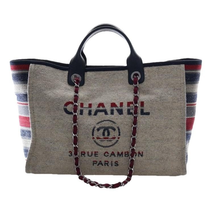 Deauville leather tote