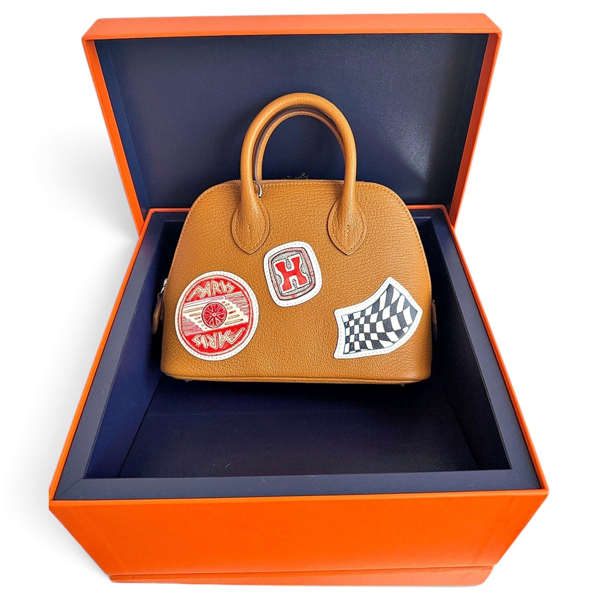 Bolide 1923 leather handbag