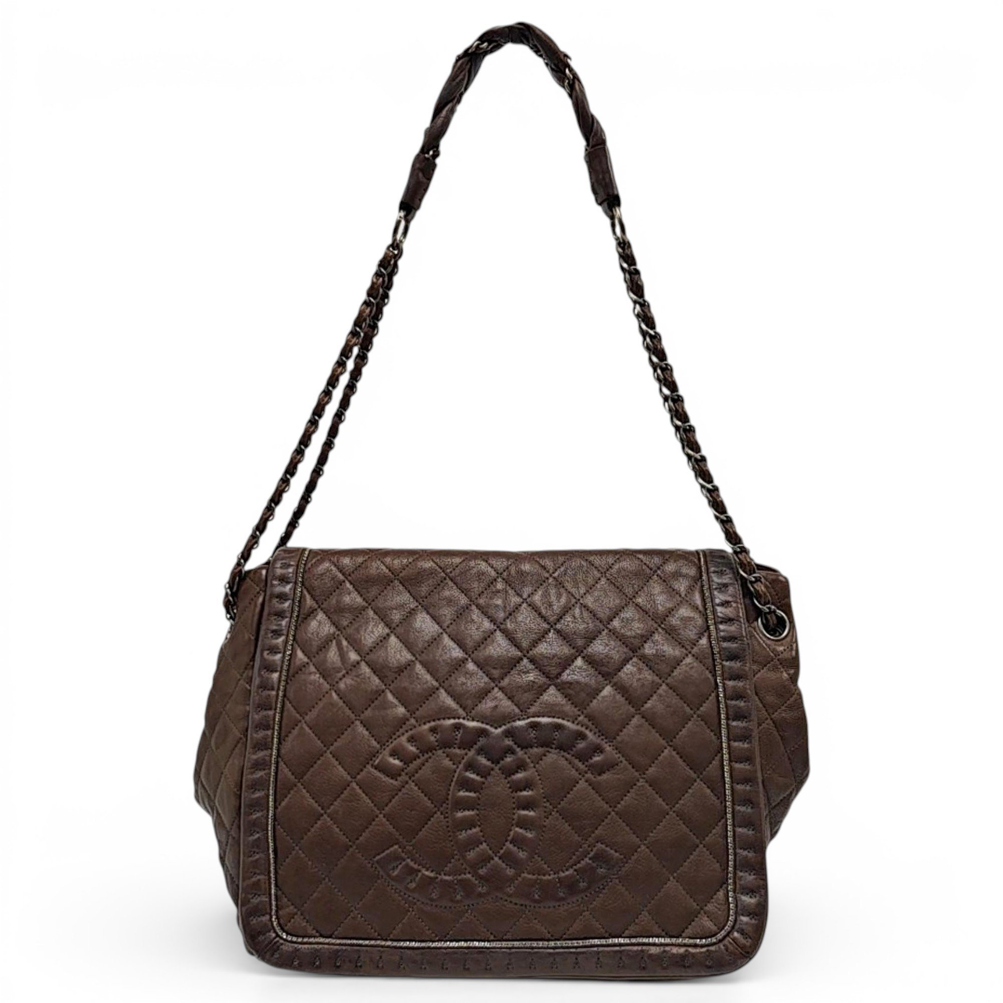 Leather handbag