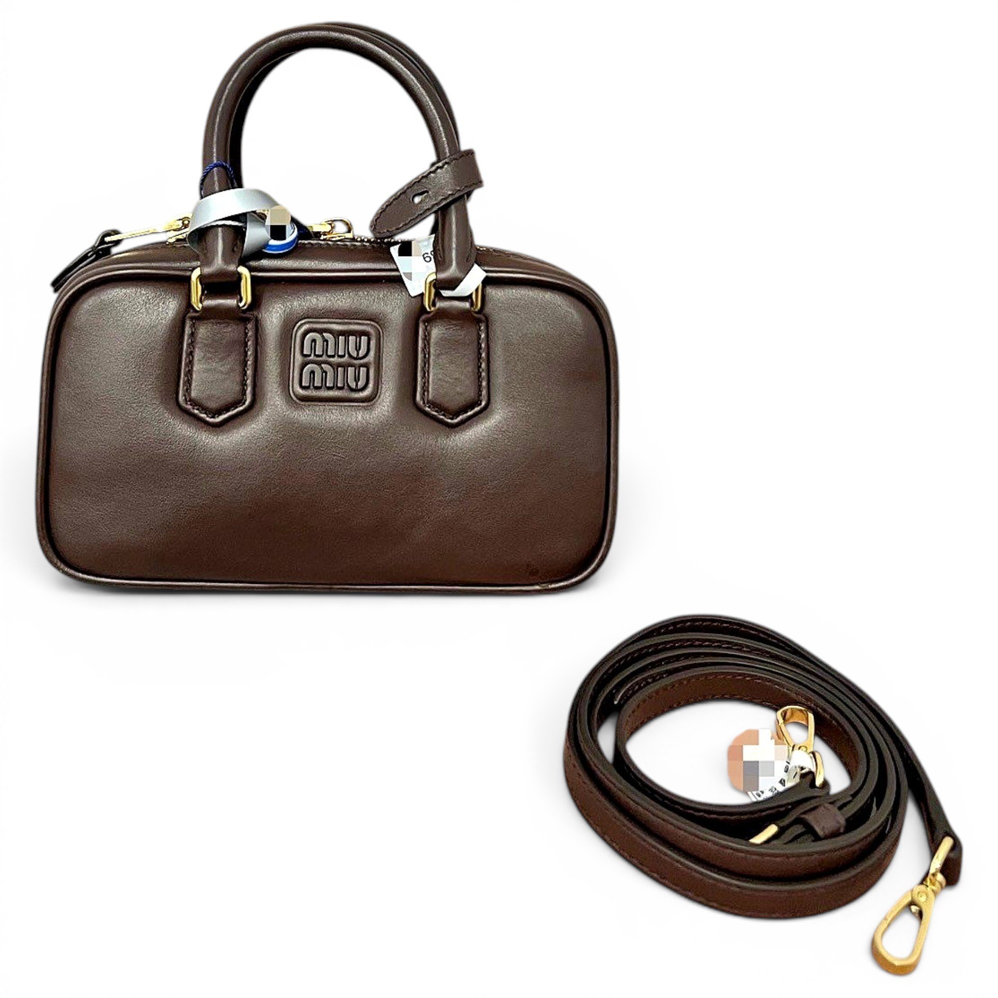 Arcadie leather handbag