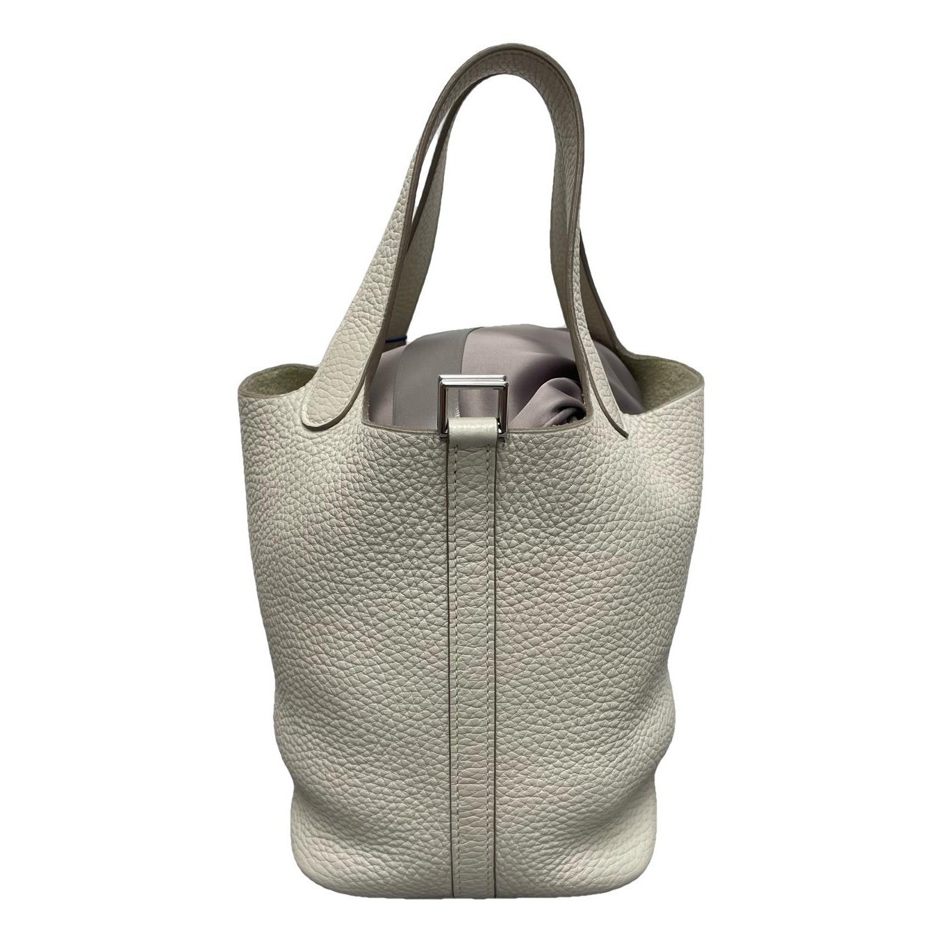 Picotin leather handbag