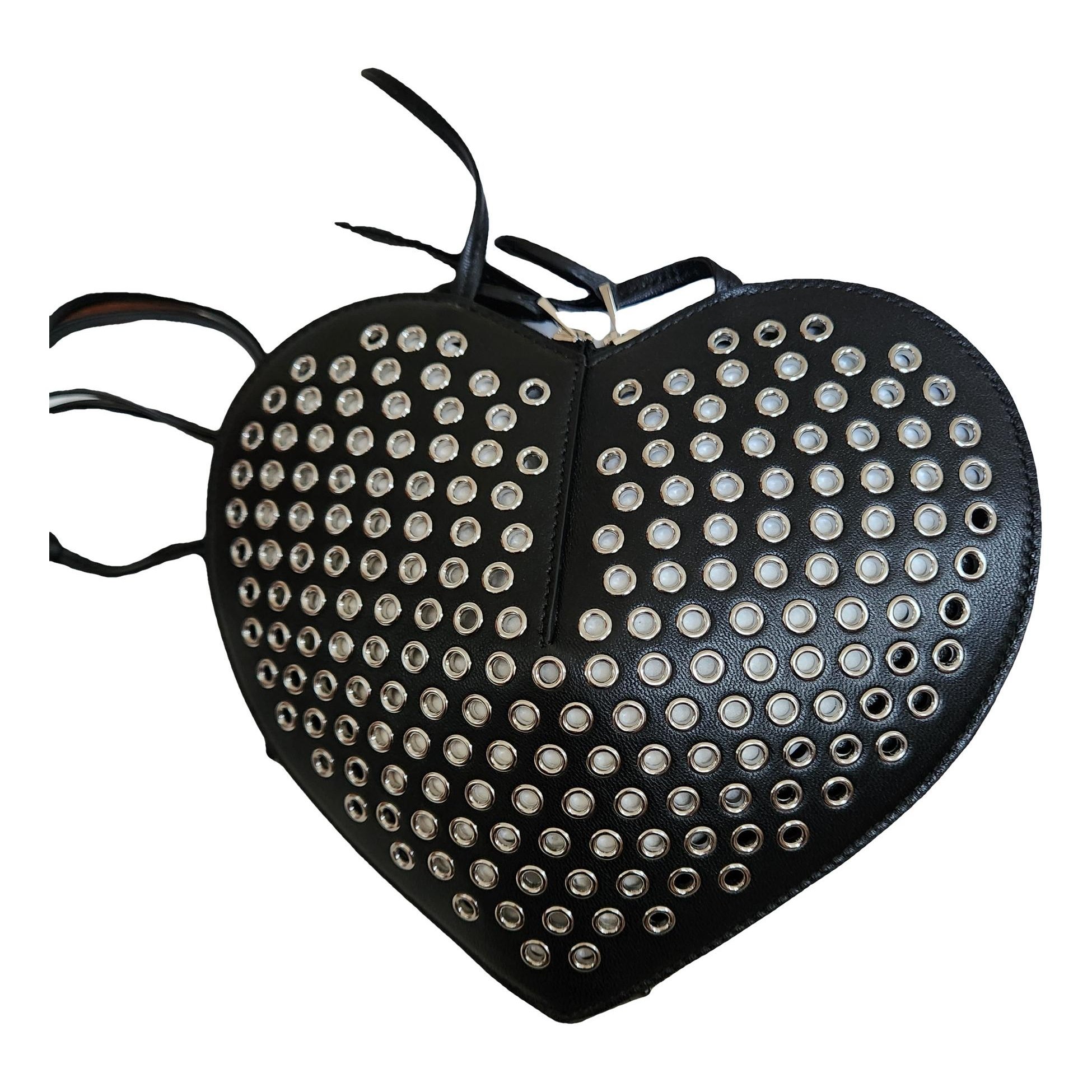 Alaia Le Coeur leather crossbody bag