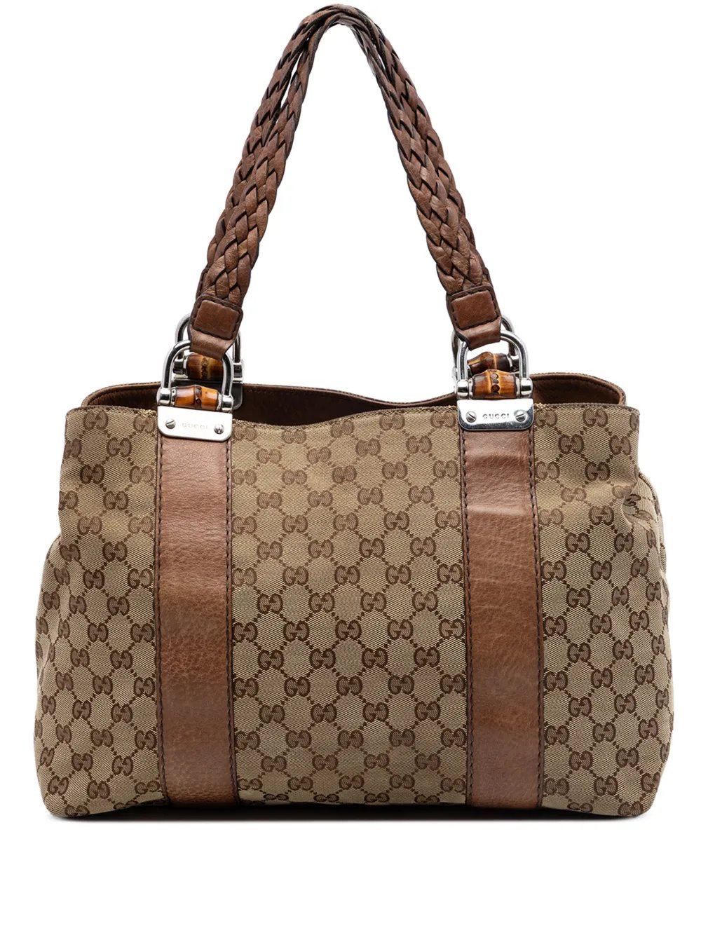 2016-2026 Medium GG Canvas Bamboo Libeccio tote bag