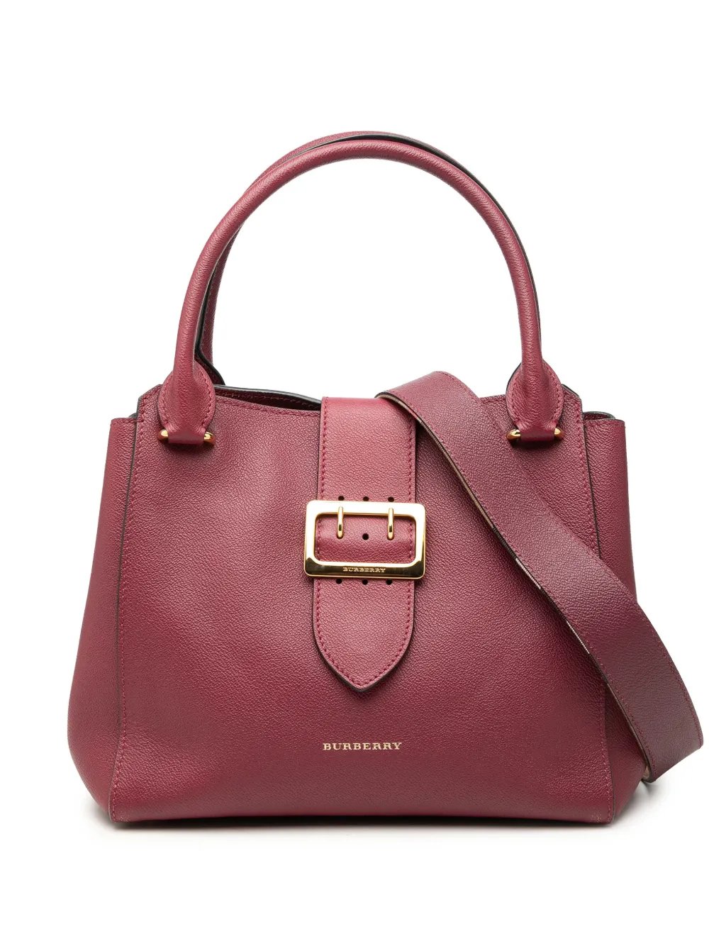 2000-2017 Medium Grained Calfskin Buckle Tote satchel