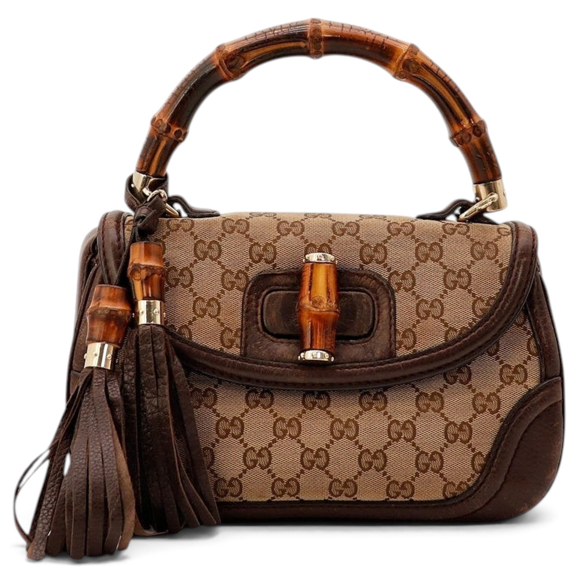 Bambou Diva leather handbag