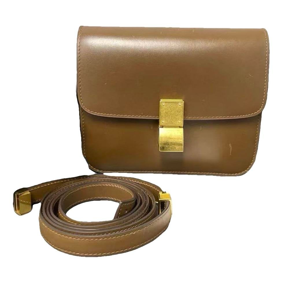 Classic leather handbag
