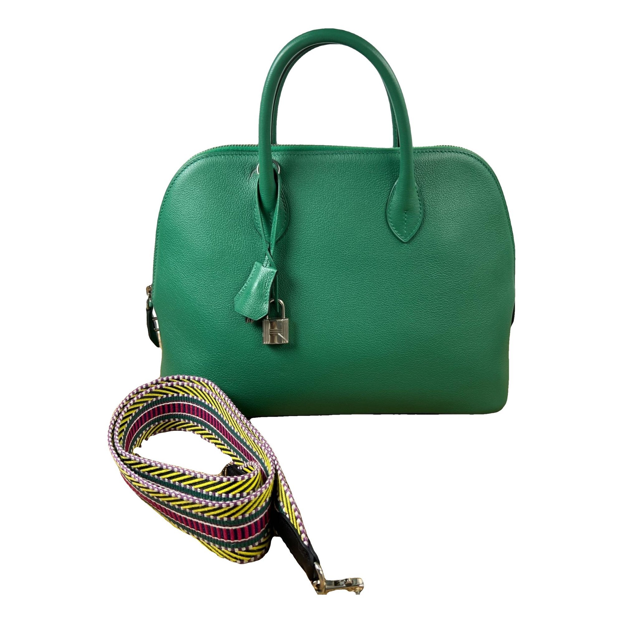Hermes Bolide Handbag Menthe Swift Leather
