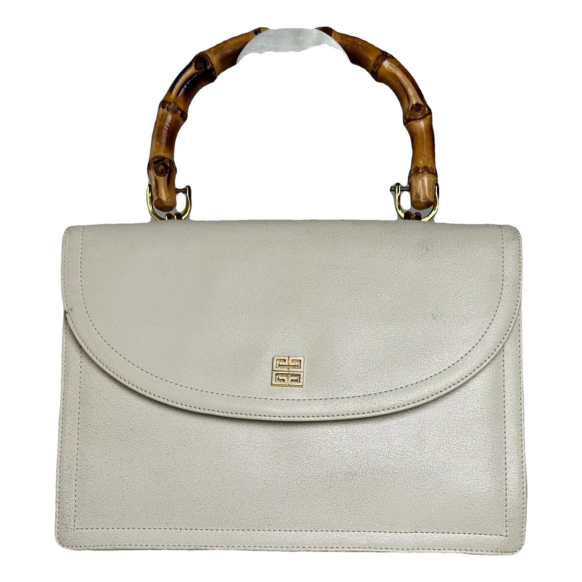 4G leather handbag