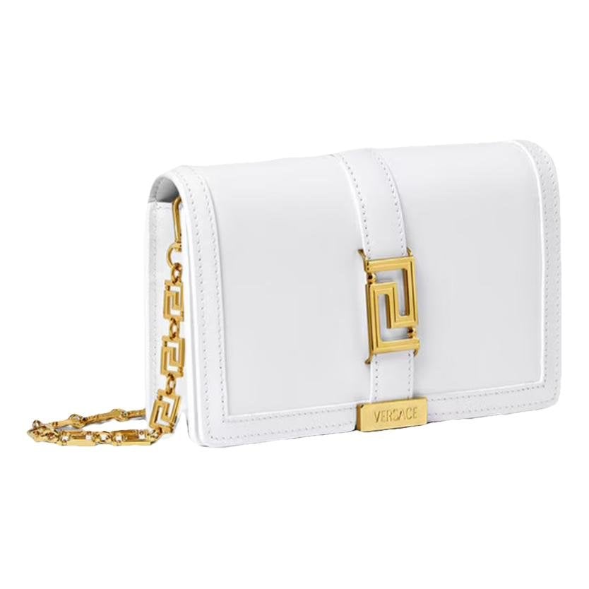 Greca Goddess leather bag