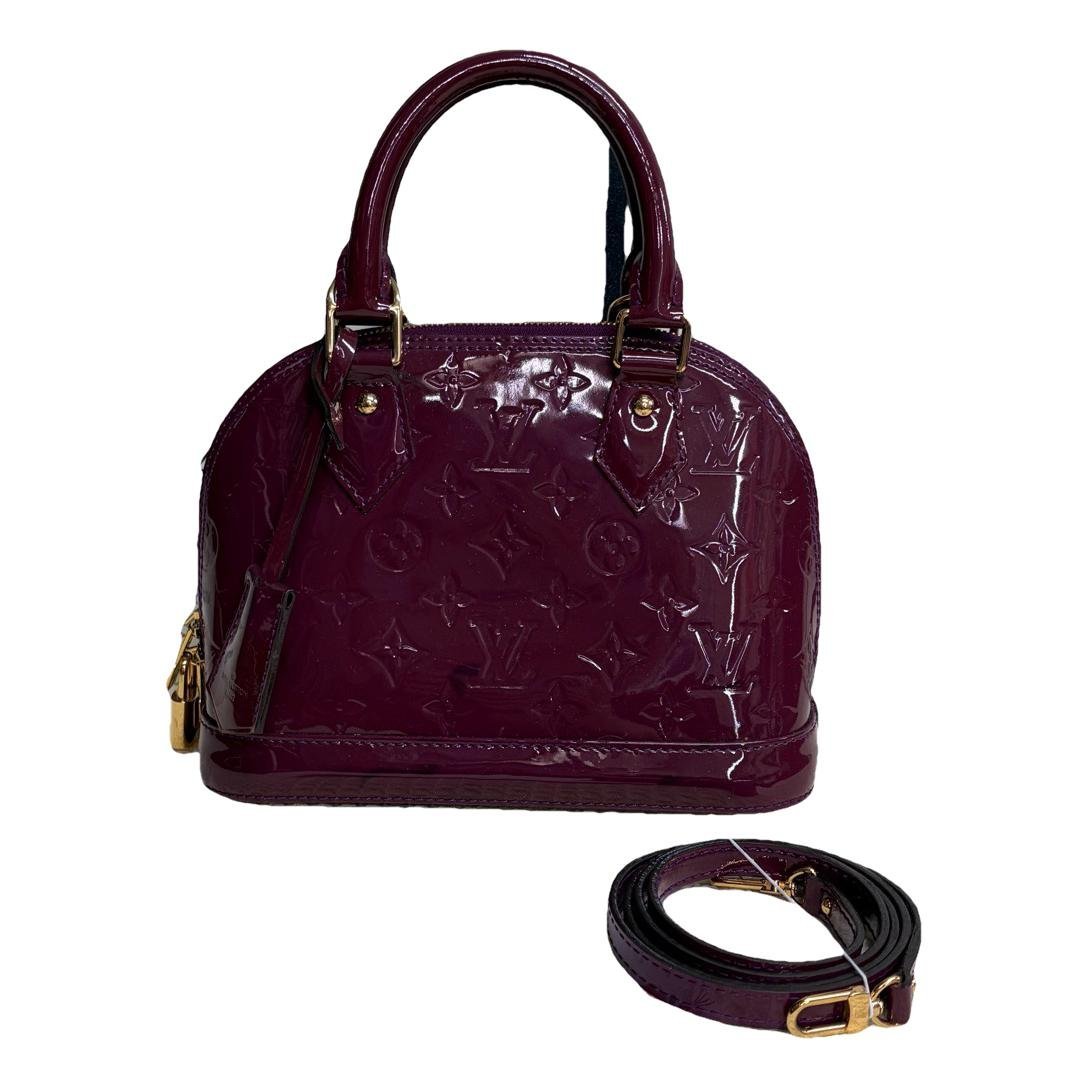Alma patent leather handbag