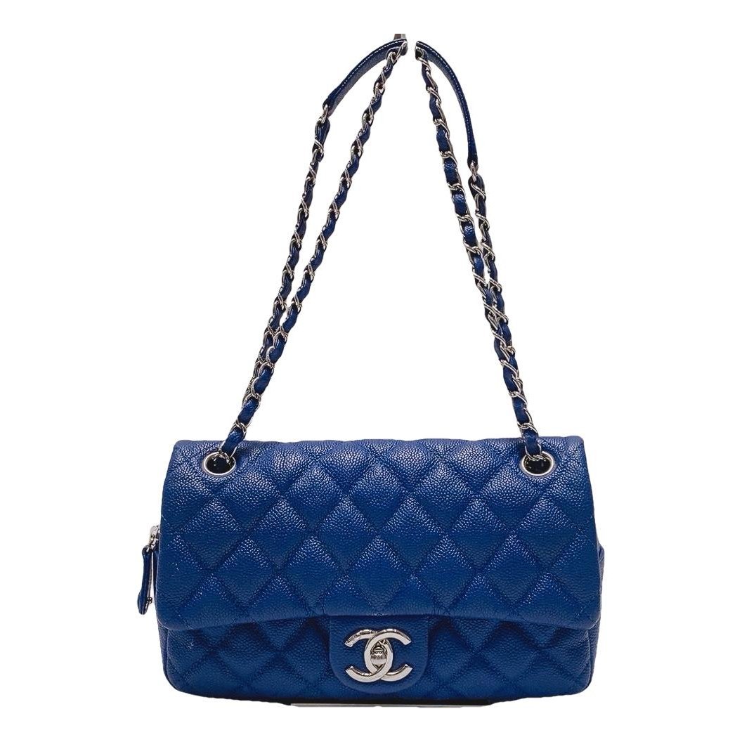 Trendy CC Flap leather handbag